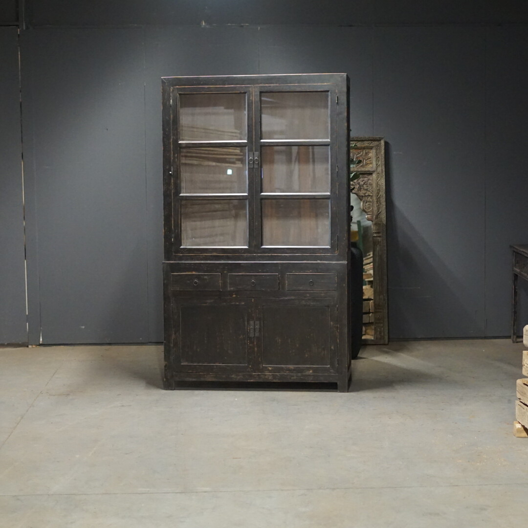 Vitrinekast Wende oud China